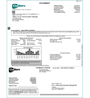 Electric or Gas, Coserv